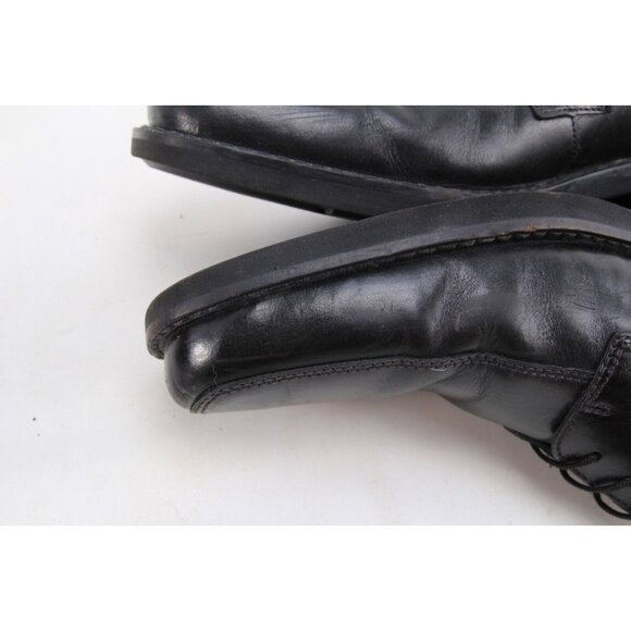 Ecco Seattle Apron Toe Men’s  Black Leather Lace Up Dress Shoes Sz 45 US 11 main image 8
